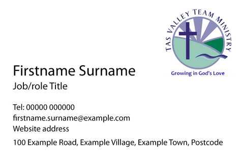 Business Cards for Clergy & Licensed Lay Ministers