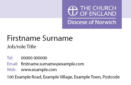 Business Cards for Clergy & Licensed Lay Ministers