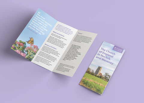 The Church of England in Norfolk and Waveney leaflet