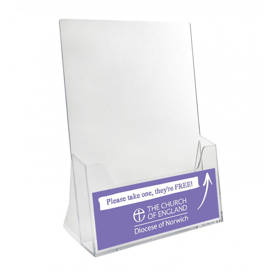 A5 leaflet/booklet holder